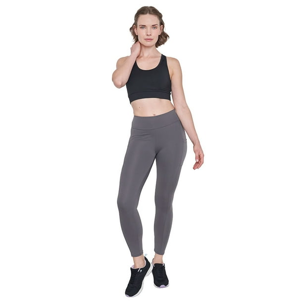 Calza Mujer Deportiva Pitillo Color Charcoal Corona