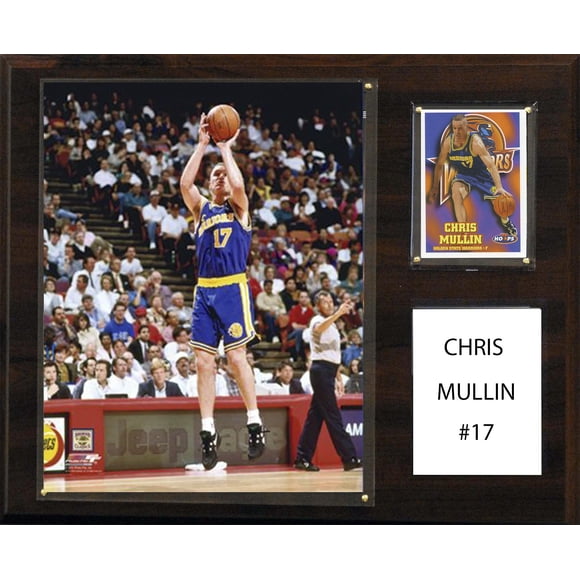 Placa C&I Collectables NBA Golden State Warriors Chris Mullin