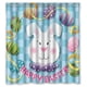 thumbnail image 1 of Cortina de ducha de Pascua con ganchos, tamaño 66 x 72 pulgadas, 1 of 3