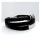 thumbnail image 3 of Pulsera Triple, Ecocuero Negro Y Acero Inoxidable, Hombre Negro 7.5 Cm 21 Cm, 3 of 9