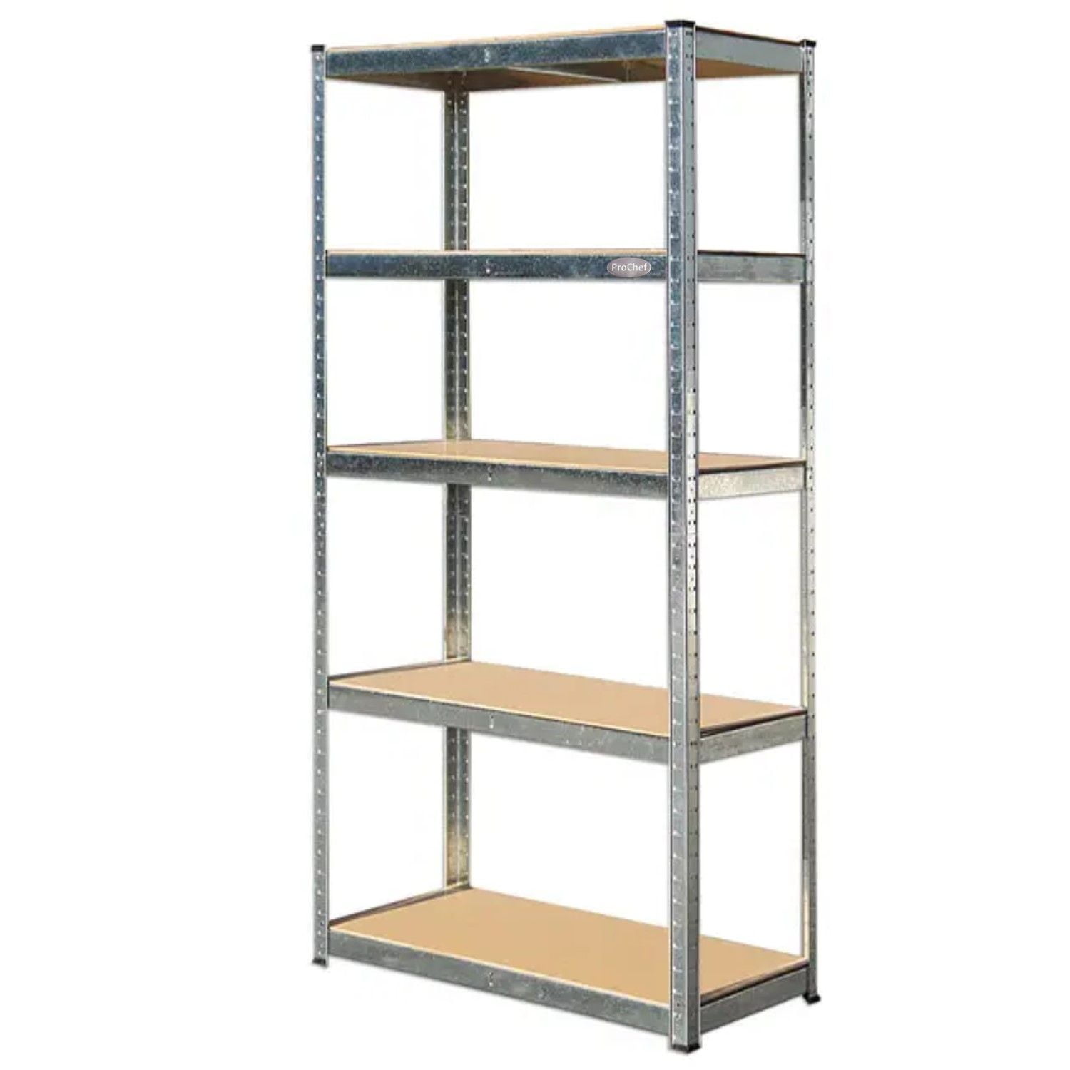 Prochef - Estante Acero Galvanizado 90x40x180 Cm. Cap 875 Kg