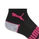 thumbnail image 5 of Pack de 6 calcetines PUMA Quarter Crew para mujer, color negro, 5 of 6