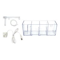 Magideal - Caja De Filtro Externa Para Acuarios, Purificador De Agua, Cascada Silenciosa, Aumenta El Rendimiento, Ligero, Para Colgar En La Parte Trasera Del Acu B