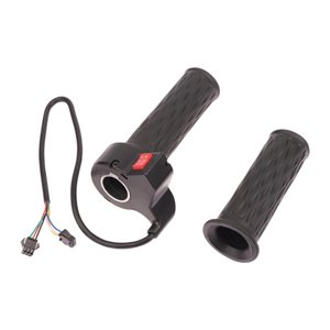 Ioensy - Empuñadura De Acelerador Universal Para Bicicleta Eléctrica, Accesorio De 6 Cables Y 3 Velocidades, Manija De Control De Velocidad