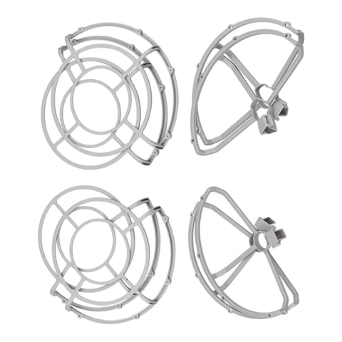 Magideal - 8 Piezas Protectores De Hélice Protectores De Hélice Piezas De Cuadricóptero Extraíbles A Prueba De Arañazos Anillos Protectores De Hélice Para Mini