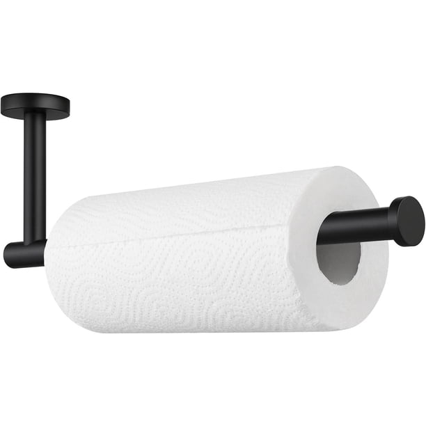 Portarrollos De Papel De Cocina De Latón Cepillado Para Rollos De Papel De 28 Cm De Largo, Dispensador De Pared, Acero Inoxidable Sus 304
