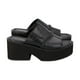 thumbnail image 3 of Sandalia  Mujer Negro July Crocco Police, 3 of 5