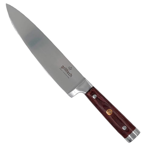 Grilltech - Cuchillo Chef 8"" Inox.