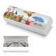 thumbnail image 5 of Gee-Raffa Estuche Rígido para Gafas de Cuero PU Protector con Forro de Felpa Premium Suave para Hombres y Mujeres, 5 of 6