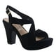 thumbnail image 1 of Sandalia Chalada Mujer Cosimo-13 Negro Moda, 1 of 3