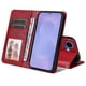 thumbnail image 2 of Funda Billetera para Samsung Galaxy S26 con Porta Tarjetas y Soporte Ajustable Rojo, 2 of 5