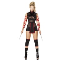 Roma Costume - Disfraz De Ninja Striker Roma De Costume 3 Piezas Para Mujer