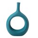 thumbnail image 1 of Florero De Donut Hogar Dormitorio Florero De Mesa Con Agujero Oficina Decorativo Verde, 1 of 5