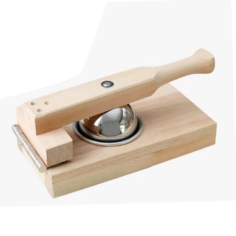 Magideal - Máquina Para Hacer Mochi Con Cáscara, Máquina Para Hacer Frutas Qingming, Máquina Para Hacer Wonton De Madera, Máquina Para Hacer Bolas De Arroz Verde