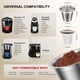 thumbnail image 3 of K‑Cups FAQQMCVY Pack de 4 reutilizables de acero inoxidable, 3 of 7