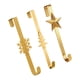 thumbnail image 5 of 3 Colgadores Metálicos Para Coronas De Puerta, Ideales Para Colgar Sobre La Puerta En Bodas, Pascua O Cualquier Ocasión (dorado)., 5 of 5