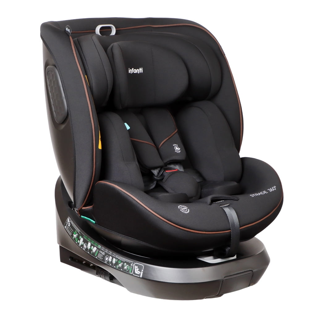 Silla Auto Convertible Strade 360° Black Infanti