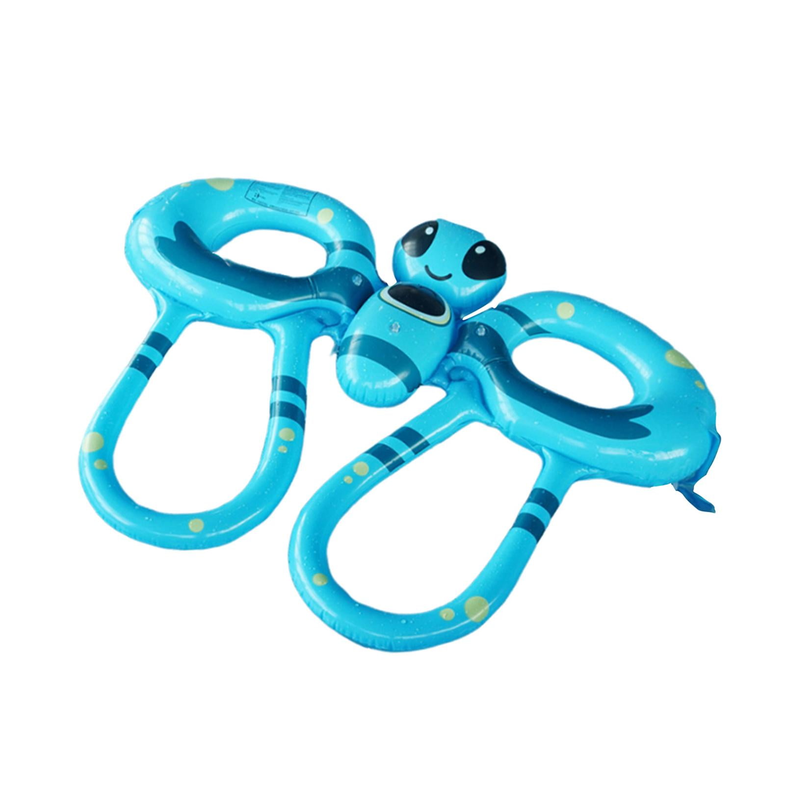 Magideal - Chaleco De Natación Inflable Para Niños, Flotador, Traje De Baño, Boya De Ayuda A La Flotabilidad, Flotador De Piscina Para Niños Y Niñas Azul