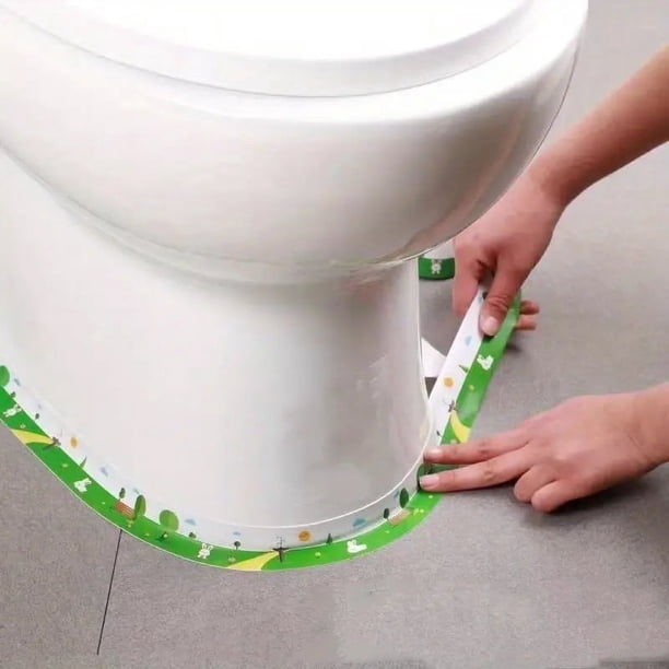 1 Roll Waterproof Anti-mildew Toilet Caulk Strip, Self-Adhesive Sealing Tape For Kitchen Bathroom, Bathroom Waterproof Tape To Avoid Wet, Kitchen Sink Beautiful Seam Stickers