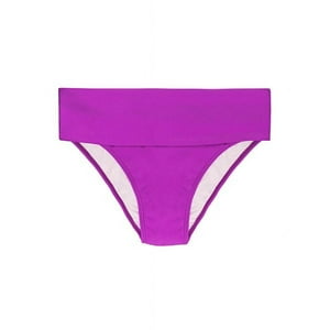 Samia - Bikini Calzón Pin Up Doble Uso Morado S