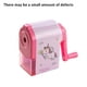 thumbnail image 1 of Pencil Sharpening Machine,Pencil Sharpener Hand Crank Manual Sharpener Animal Cartoon Pencil Cutter For School Stationery Office Students Supplies Children Kids Gift, 1 of 4