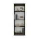 thumbnail image 3 of Biblioteca Estante Melamina Café Oscuro Y Blanco, 3 of 7