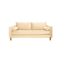 Barra Design - Sofá Charm 3C Felpa Beige