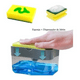 thumbnail image 2 of Dispensador De Lavalozas Manual Con Esponja Azul, 2 of 3