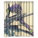 thumbnail image 1 of Cortina de ducha con diseño de Neon Genesis Evangelion y ganchos (66 x 72 pulgadas), 1 of 3