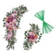 thumbnail image 2 of Flores artificiales Swag, centro guirnalda arco falso boda arco flores guirnalda para puerta delantera fiesta pared telón de fondo Violeta, 2 of 5