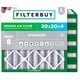 thumbnail image 1 of Filtro de aire Filterbuy 19,5 x 19,5 x 3,6 cm MERV 8, paquete de 6, 1 of 9