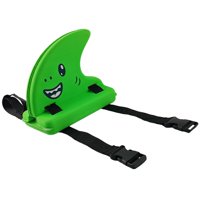 Ioensy - Natación Aleta De Tiburón Eva Flotación Natación Cinturón De Entrenamiento Para Niños Nadadores Adultos Verde