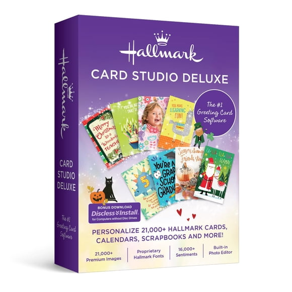 SOFTWARE Avanquest Hallmark Card Studio Deluxe