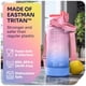 thumbnail image 2 of Botella de agua EnergyBud de 74 oz, a prueba de fugas, libre de BPA, Tritan, 2 of 7