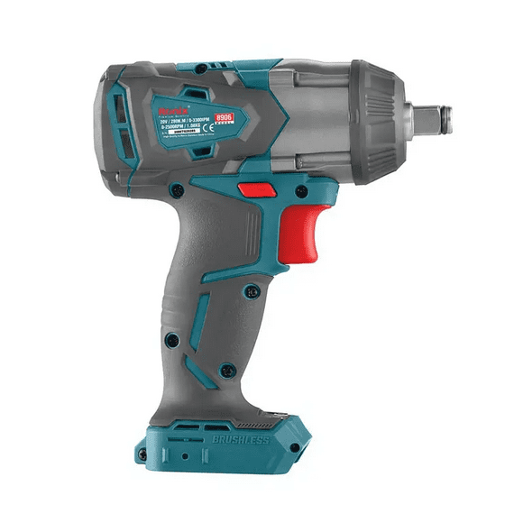 Llave De Impacto Inalámbrica 8907k Con 2 Baterías Y Maletín