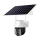 thumbnail image 1 of Cámara de Seguridad Solar WiFi Exterior 5MP IP66 Visión Nocturna App 360° Detección Movimiento Panel Inalámbrica Vigilancia Grabación Pared Resistente al Agua Litio-Ión 5 Piezas Montaje Requerido, 1 of 9