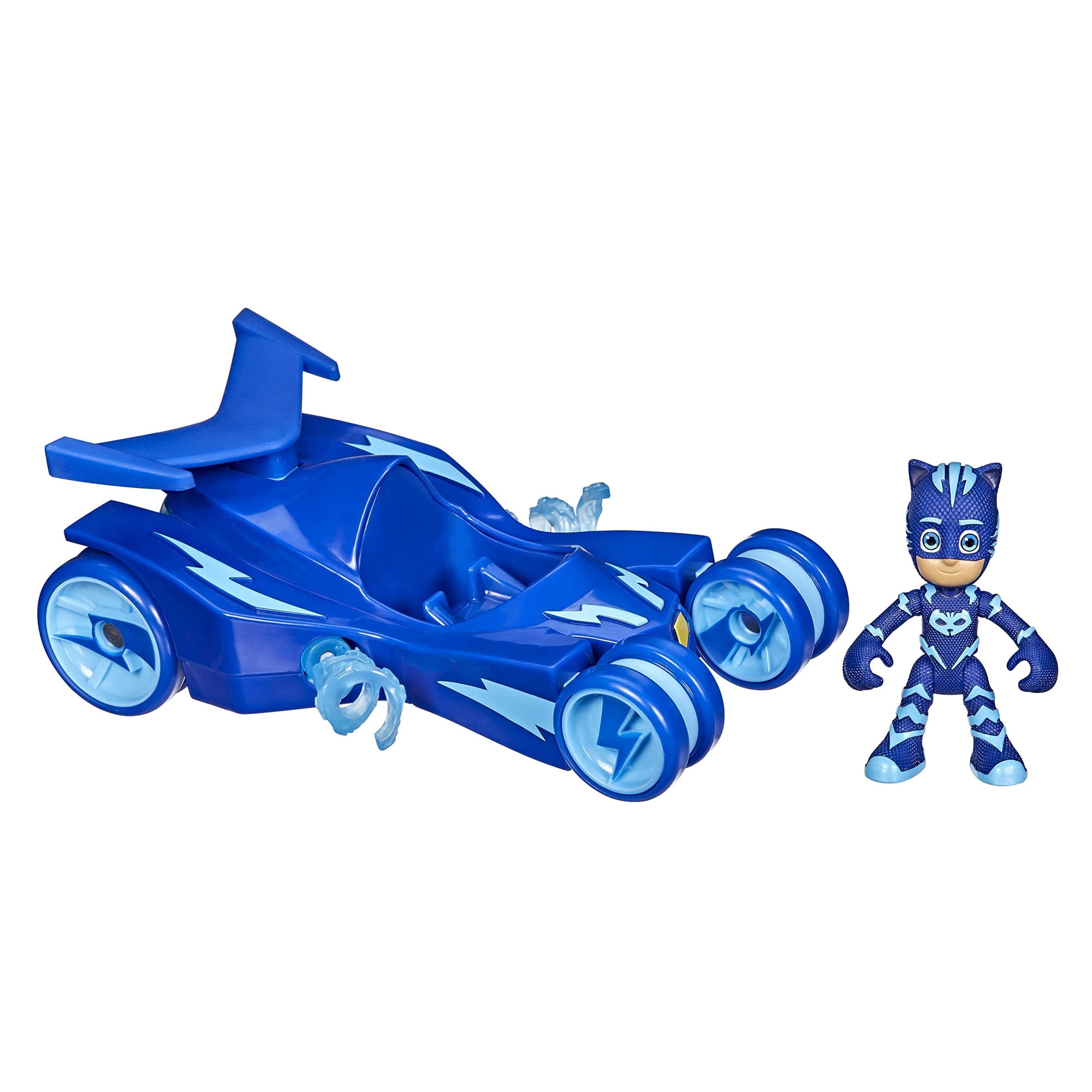 Pj Masks - Mascarillas De Pijama De Juguete Para Preescolar Catboy Deluxe Vehicle Cat-car 3+