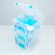 thumbnail image 4 of Caja de Almacenamiento ArtBin Pack de 3 con 8 Compartimentos – Color Aqua, 4 of 9