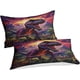 thumbnail image 3 of Juego de funda nórdica Dinosaur World con estampado 3D, ropa de cama decorativa, funda de edredón con estampado de reptiles, cremallera oculta, juegos de ropa de cama, funda de edredón para, 3 of 3