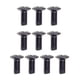 thumbnail image 5 of 10pcs interruptores sintonizadores de los tornillos cabezas de la máquina del engranaje montaje de piezas de los tornillos negro, 5 of 5