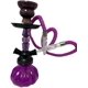 thumbnail image 1 of Jarrón artesanal de Oriente Medio de 13 pulgadas, cachimba con cuenco de cerámica esmaltada y boquilla, color variable a elegir., 1 of 7