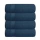 thumbnail image 1 of Juego de toallas de baño Belizzi Home Ultra Soft, paquete de 4, color azul mineral, 1 of 8