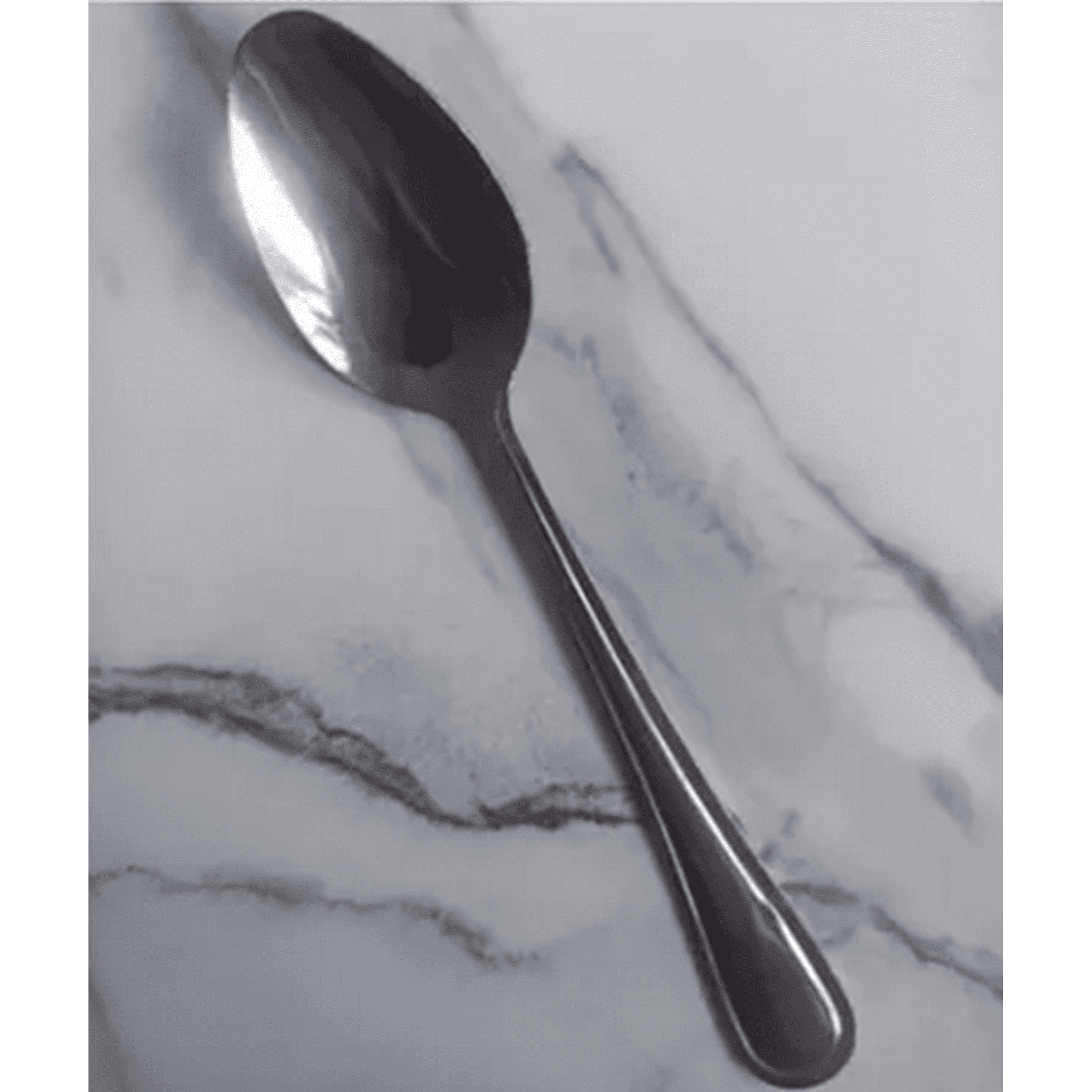 Genérico - Pack Cucharas Te Cafe Postre Cocina Color Plata