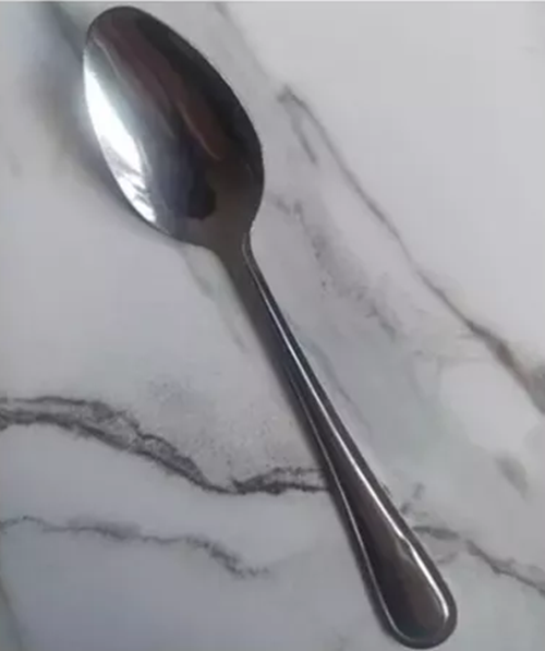 Genérico - Pack Cucharas Te Cafe Postre Cocina Color Plata