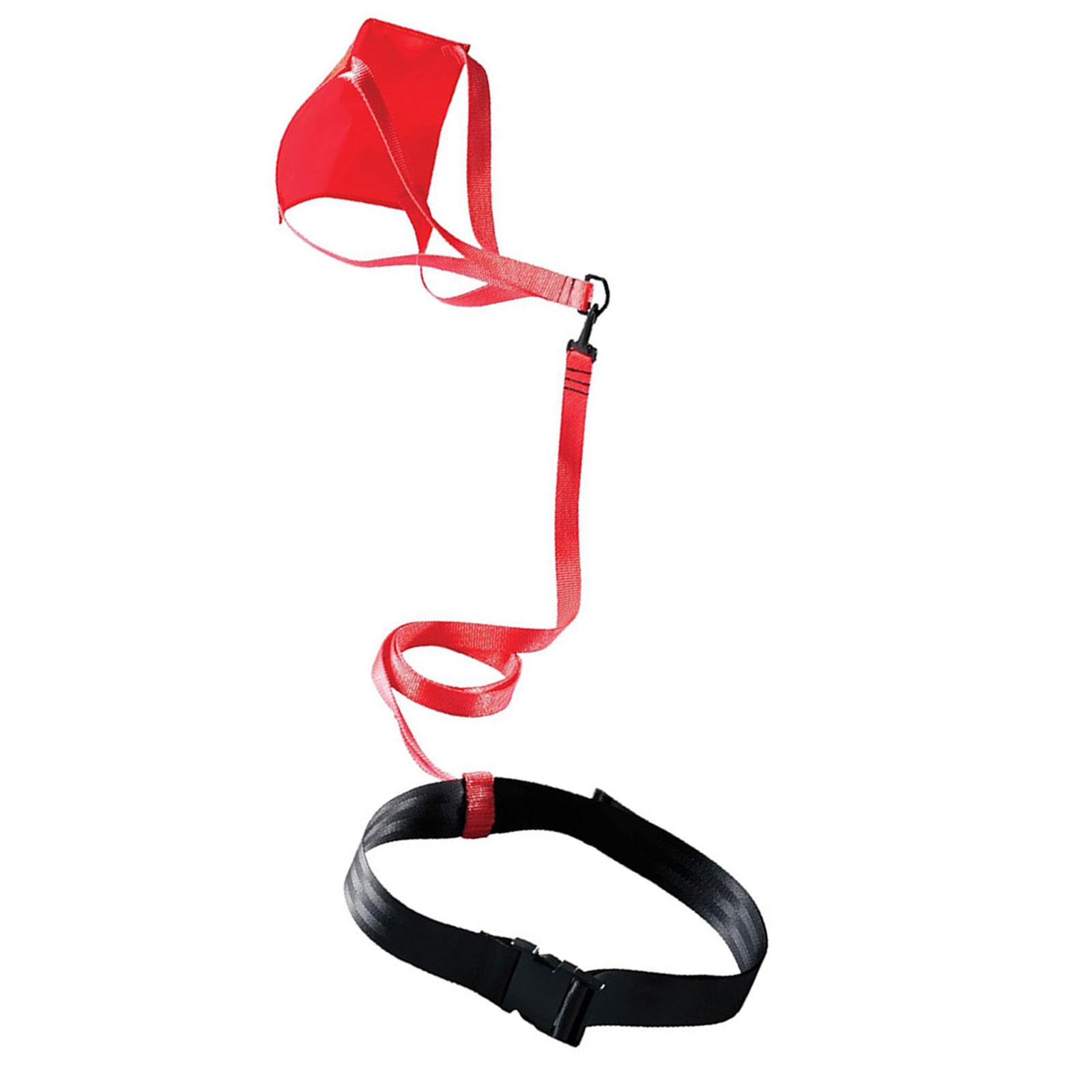 Magideal - Paracaídas De Natación, Cinturón De Resistencia Para Natación, Entrenador De Natación, Cinturón De Cintura Ajustable, Dispositivo Práctico Con Cinturó Niño