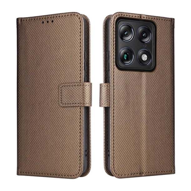 Funda Billetera para Motorola MOTO Edge 60S Pro con Ranuras y Soporte Negro