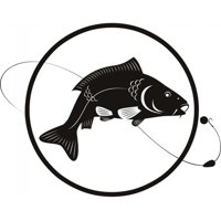 Rienda Libre Graphics - Decomural Fishing Fish And Line Ws-17408