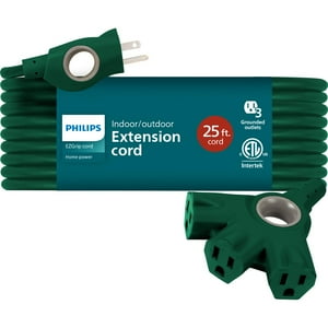 Cable De Extensión Philips Ezgrip Spc6253Zg/37-T1 25 Pies 16 Awg