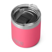 Vaso Yeti Rambler Lowball 2.0 Apilable De 295 Ml Con Tapa, Color Rosa Tropical