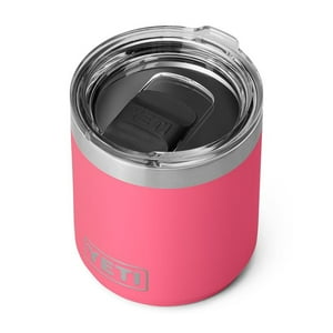Vaso Yeti Rambler Lowball 2.0 Apilable De 295 Ml Con Tapa, Color Rosa Tropical